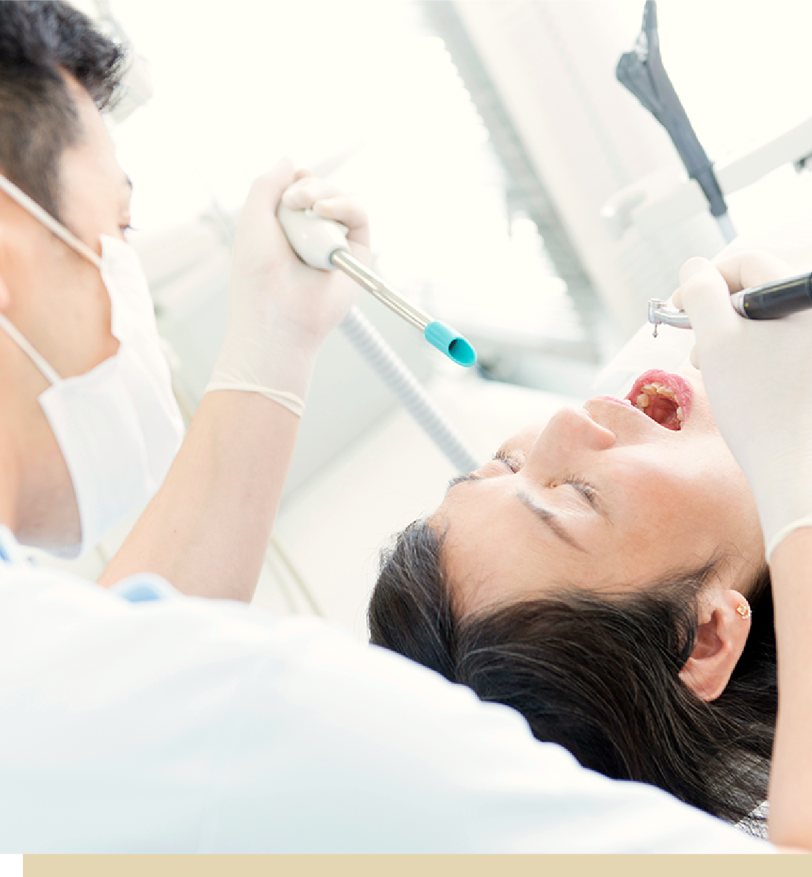 心配・負担のない治療をします